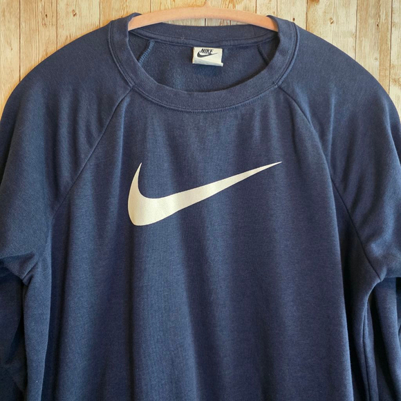 Women's Nike Sweatshirt Size M Blue - Picture 2 of 7